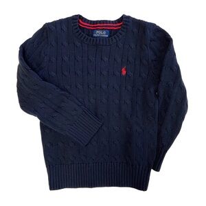 Polo by Ralph Lauren Boy’s Navy Sweater NWT Size 8